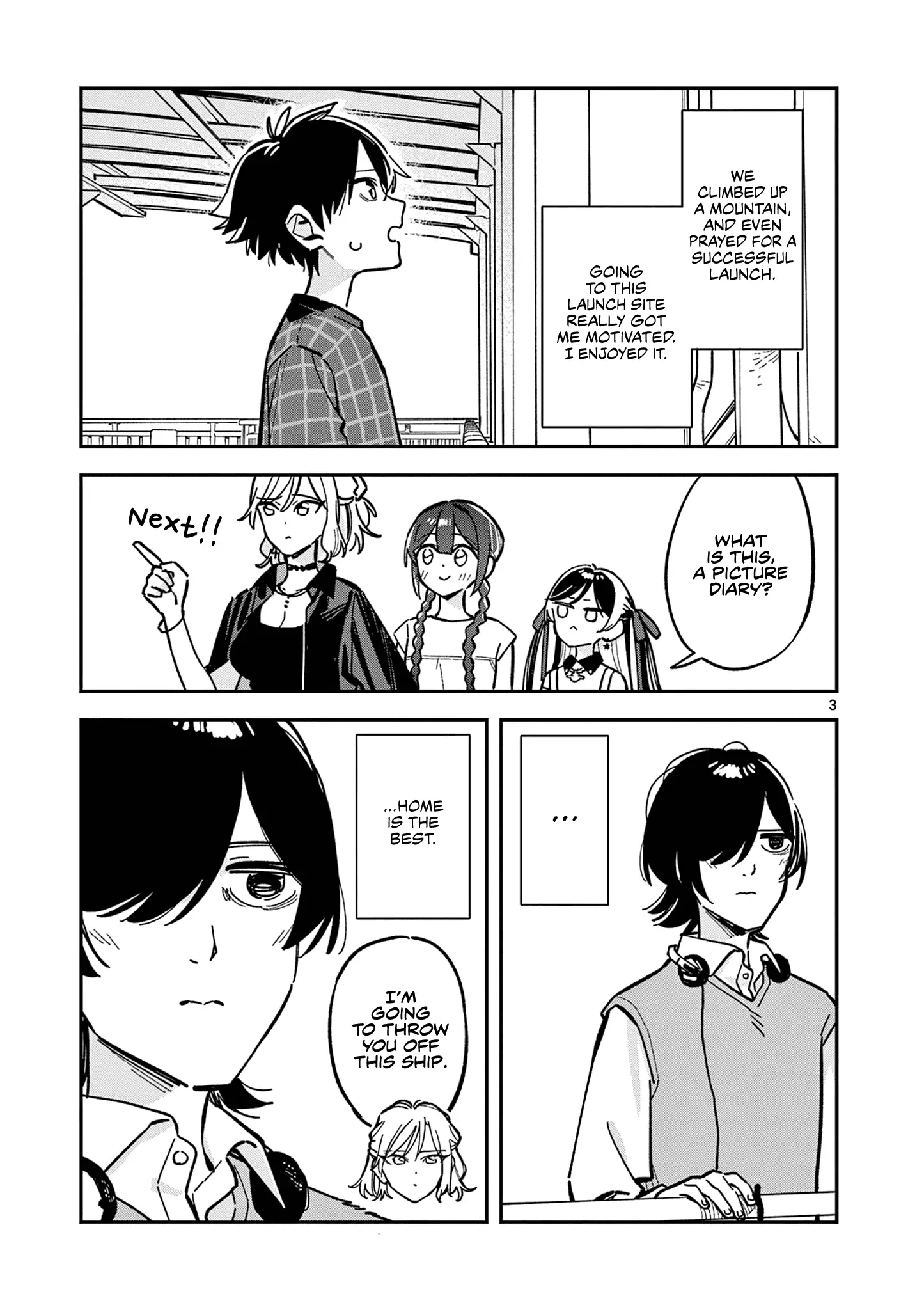 Read After School, We Wander in Space EN Manga Online