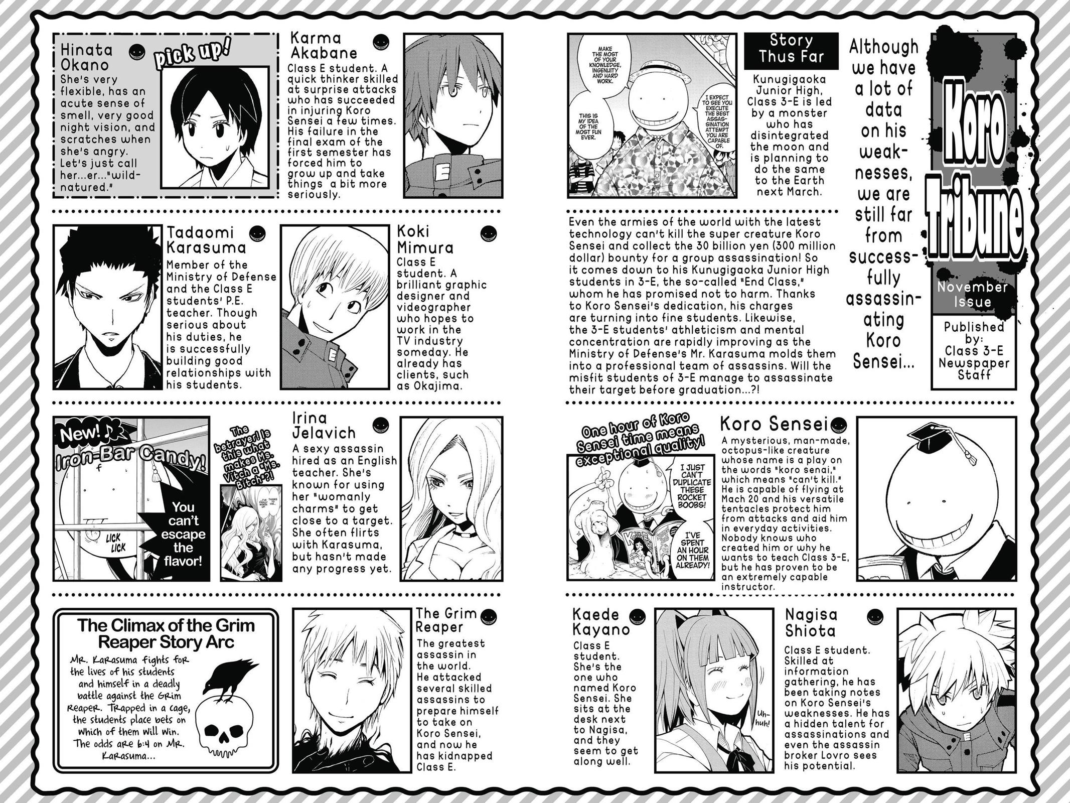 Read Assassination Classroom EN Manga Online