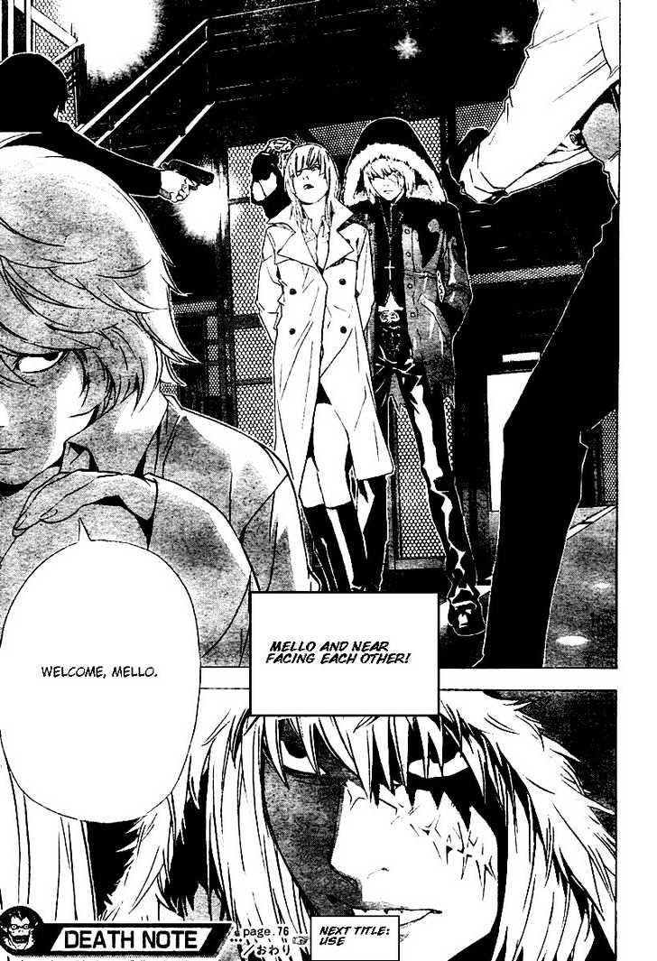 Read Death Note EN Manga Online