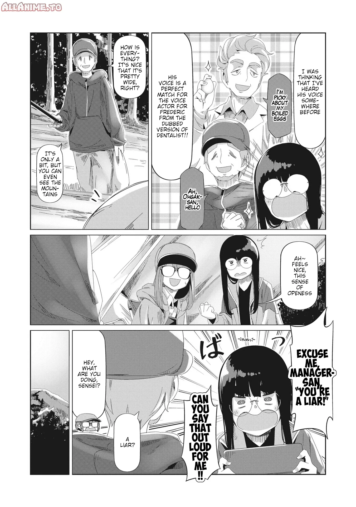 Read Laid-Back Camp EN Manga Online