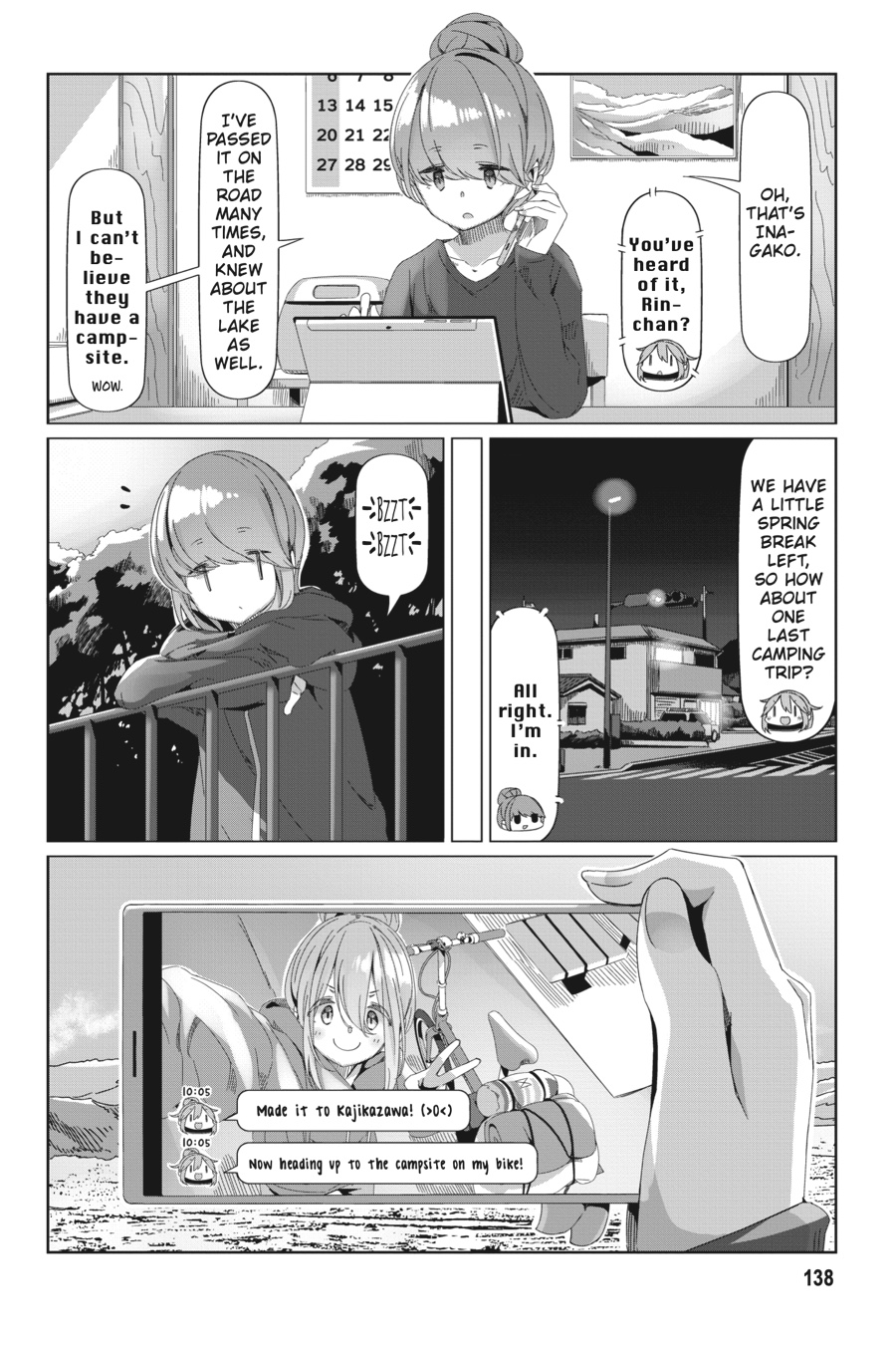 Read Laid-Back Camp EN Manga Online
